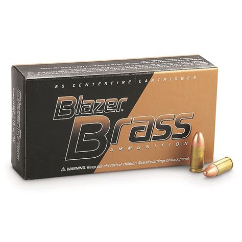 20 $0. . Blazer brass 9mm 250 rounds